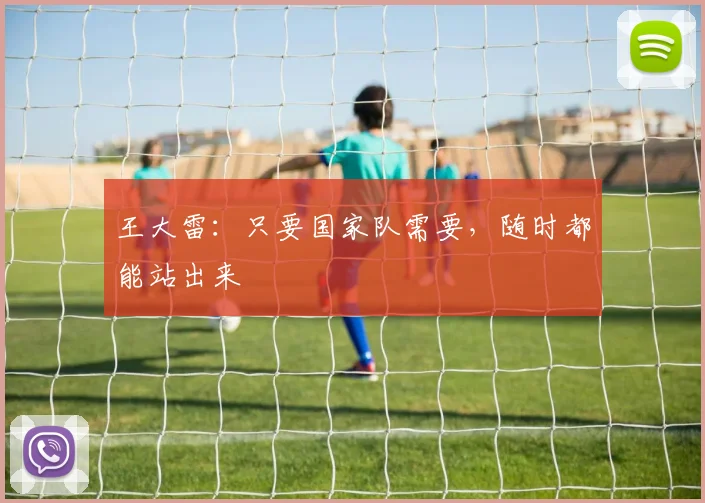 王大雷：只要国家队需要，随时都能站出来
